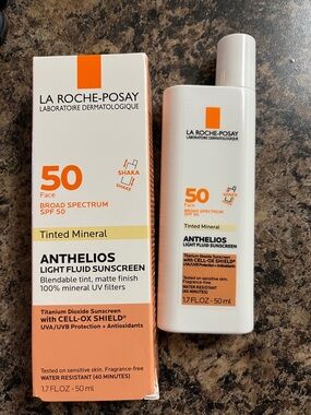 La rocheposay tinted mineral sunscreen spf 50